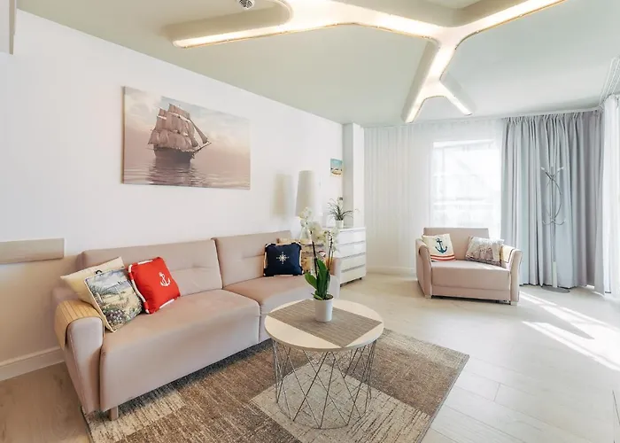 Apartament Z Widokiem Na Morze Z Aneksem Kuchennym I Basenem Ultra Marine